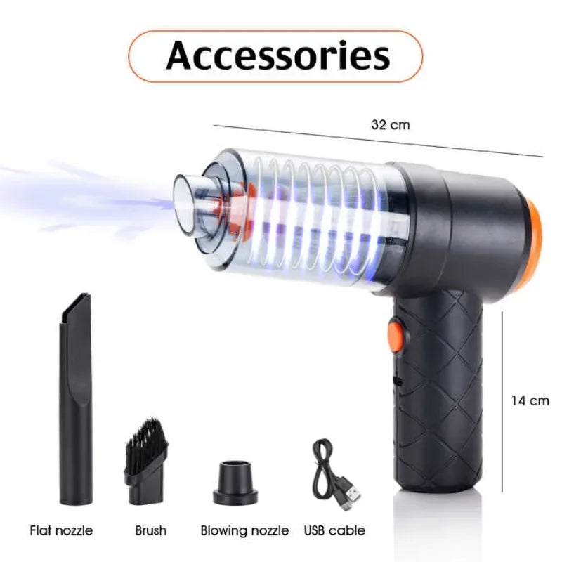 NeoClean™ Premium Handheld Vacuum | Great for cleaning tech, desks, etc.